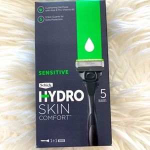 NEW Schick Hydro Skin Comfort Sensitive Shaving Razor